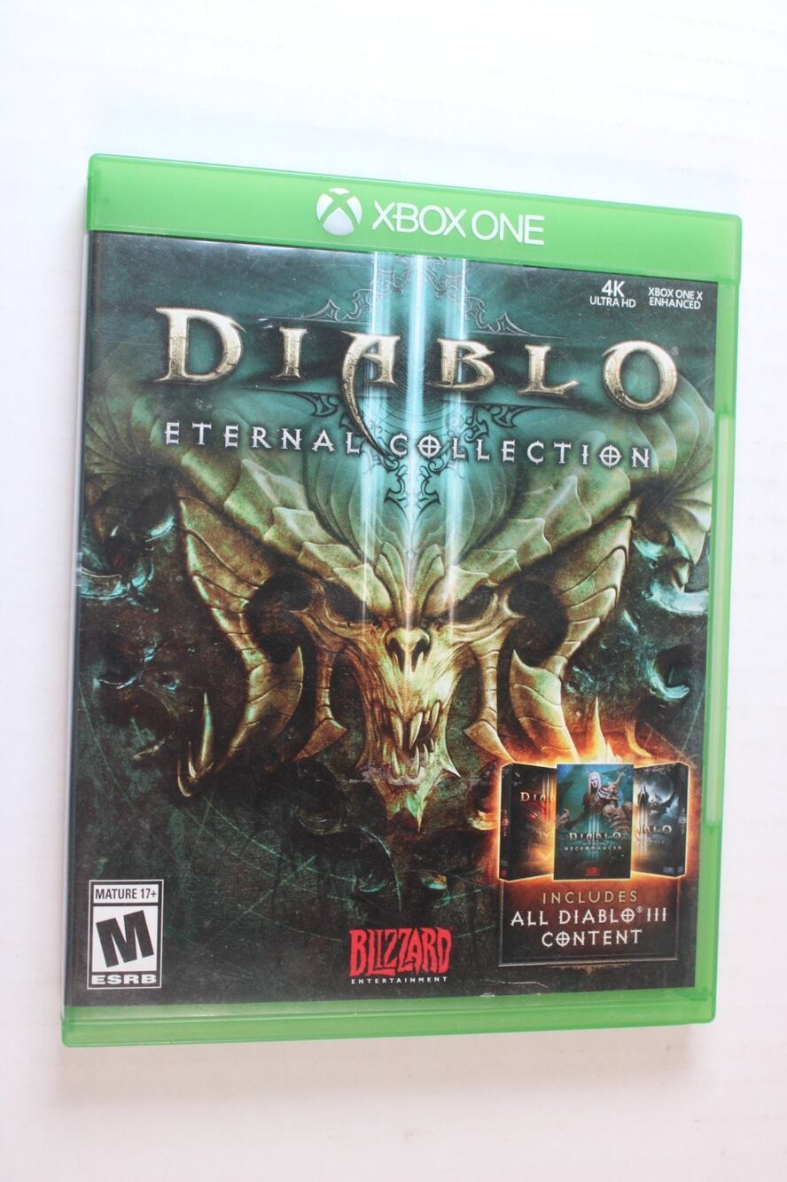 Diablo 3 III Eternal Collection (Microsoft Xbox One, 2018) authentic, tested